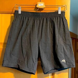 Men’s Grey Tracksmith Running Shorts Size Small